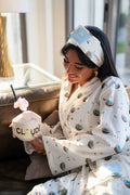 COCO CABANA VELVET ROBE SET